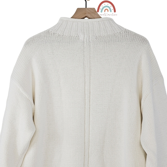New! J. Crew 2025 Rollneck Sweater Ivory S - Picture 9 of 15